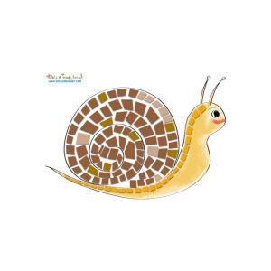 Mosaïque escargot