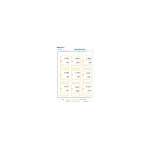 Multiplications niveau 3 cycle 3 
