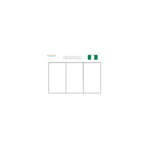 Coloriage du drapeau du Nigeria