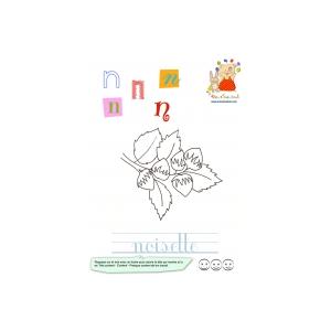 Le n de noisette de l'imagier des minuscules