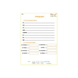 Exercice 1 orthographe CM1