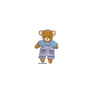 Modele de nounours garcon a imprimer