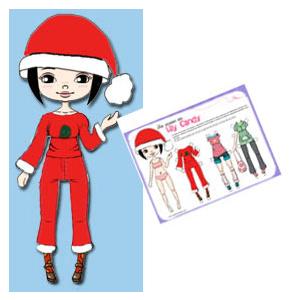 Paper toy paper doll