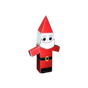 Paper toy Père Noël