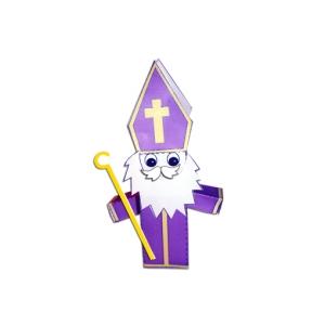 saint Nicolas en paper toy