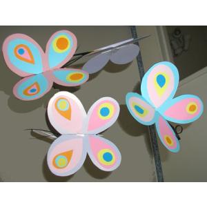 Fabriquer un mobile de Papillons pour chambre de bébé