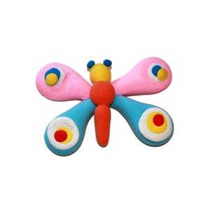 Papillon à gros yeux en pâte à modeler