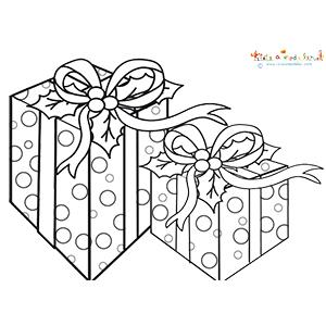 Deux paquets cadeaux