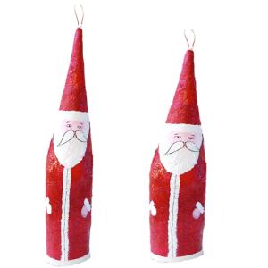 Explications pour faire un Pere Noel en papier mache