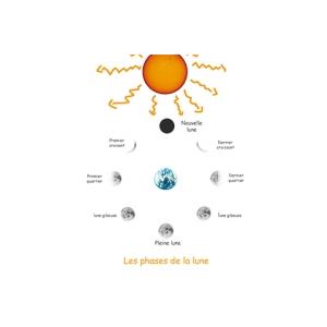 Les phases de la lune