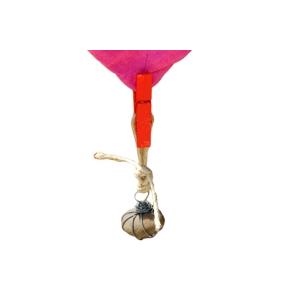 Poids pour nappe : Fil de fer et caillou