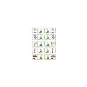 Planche Dominos des fleurs 14