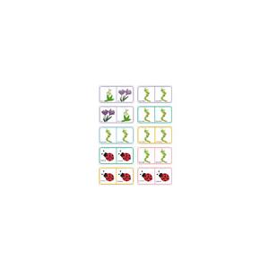 Planche de fleurs N°17 pour fabriquer un jeu dominos