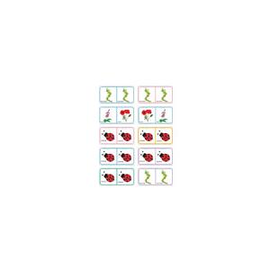 Planche 8 du domino des fleurs