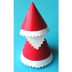 Père Noël en papier
