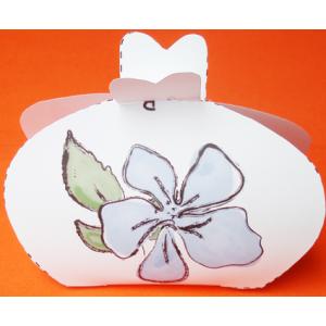 Pochette à cadeau à imprimer motifs fleurs