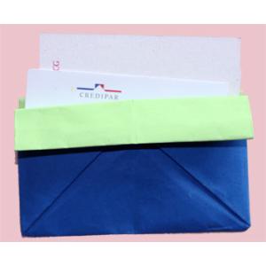 Porte carte origami
