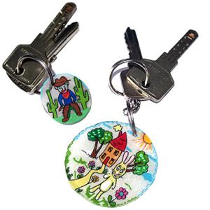 Petit porte-clés pour la rentrée scolaire
