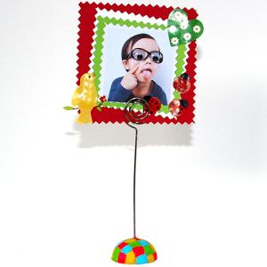 Porte-photo garçon à offrir à la fête des mères