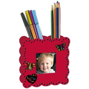 Pot à crayons porte-photo cadeau pour papa