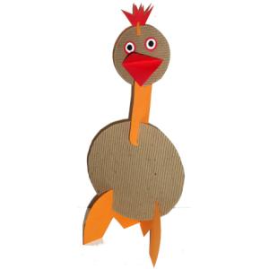 Fabriquer une poule à construire comme un puzzle