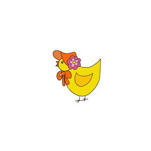 Image de Pâques : le poussin dessin 33
