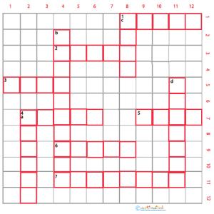 Imprimer une grille de mots croisés cycle 3 animaux grille 2
