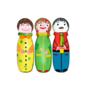 Jeu de quilles en personnages