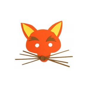Un masque d'animal sauvage d'Europe