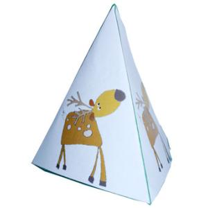 Renne en papier à coller