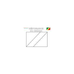 Coloriage du drapeau de la République du Congo