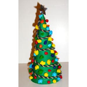 Fabriquer un mini - sapin de Noël