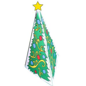 Sapin en papier