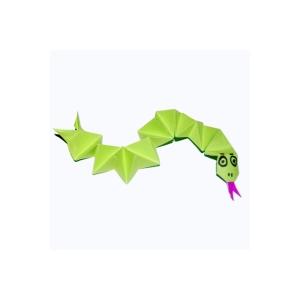Serpent 3D en papier - origami
