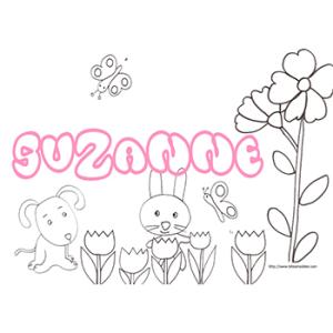 prénom suzanne