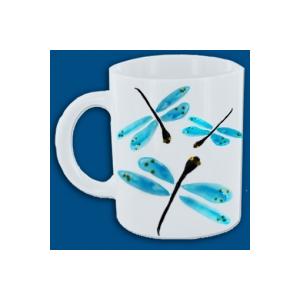 Mug petites libellules