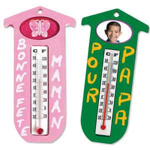 Thermomètre décoré