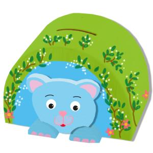 Tirelire ourson et tirelire lapin