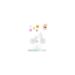 V du mot vélo de l'imagier en minuscules