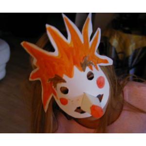 Un masque de sorcière en papier | Tuto Halloween | Tête à modeler