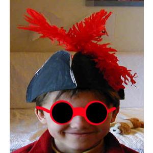 Chapeau tricornes à fabriquer pour les déguisements d'enfants