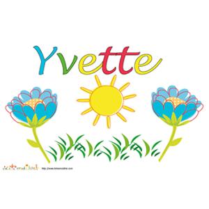 prénom yvette
