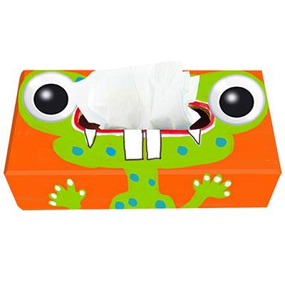 Boite à mouchoirs tête de monstre