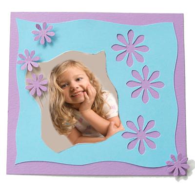 Explications pour réaliser une cartes rosaces pour scrapbooking