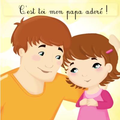 "C'est toi mon papa" est une chanson enfant pour la fete des peres ! Retrouvez la vidéo et les paroles de cette comptine pour pouvoir l'apprendre par coeur et la chanter le jour de la Fête des pères. 