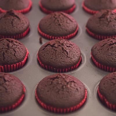 Cupcake chocolat du petit déjeuner