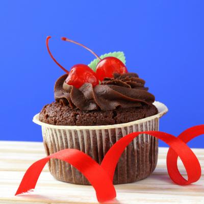 Cupcake ganache chocolat