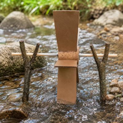 Explication pour faire un moulin à eau avec les enfants