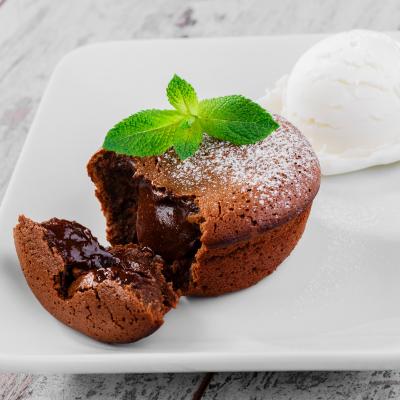 fondant au chocolat