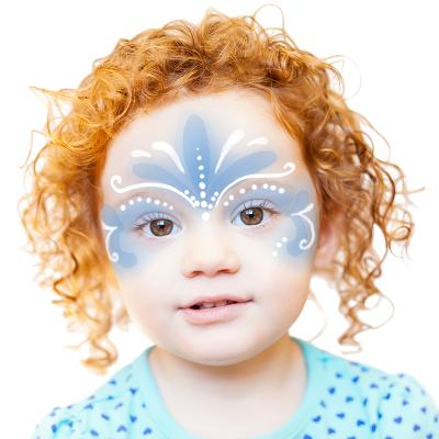 Jolie Reine des Neiges, maquillage Reine des Neiges